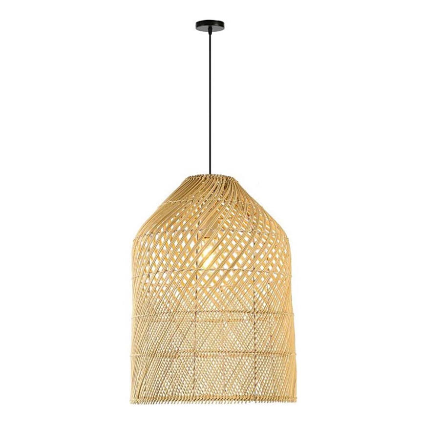 Kattokruunu johdossa PELO 1xE27/40W/230V halkaisija 35 cm rottinki