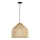 Kattokruunu johdossa PELO 1xE27/40W/230V halkaisija 40 cm rottinki