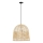Kattokruunu johdossa PELO 1xE27/40W/230V halkaisija 50 cm rottinki