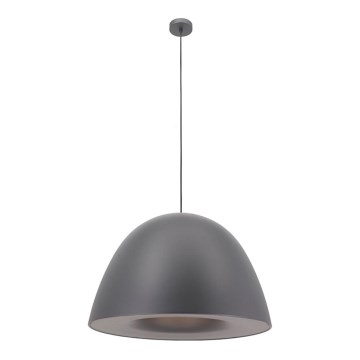 Kattokruunu johdossa REVOLVE 1xE27/11W/230V harmaa