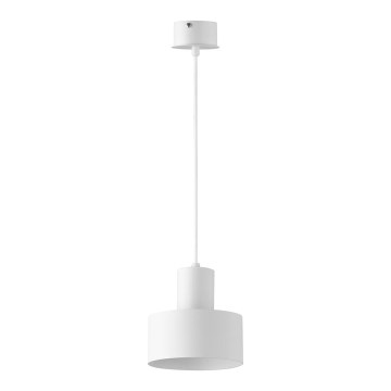 Kattokruunu johdossa RIF 1xE27/60W/230V d. 15 cm valkoinen