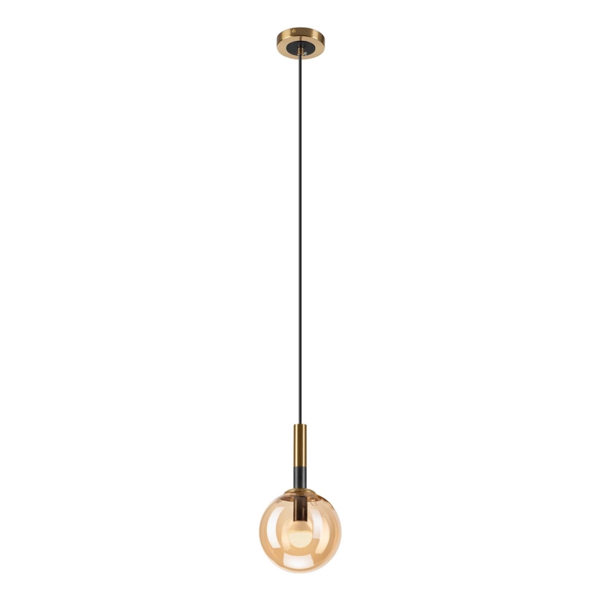 Kattokruunu johdossa ROLLO 1xE14/5W/230V kulta/savuinen beige