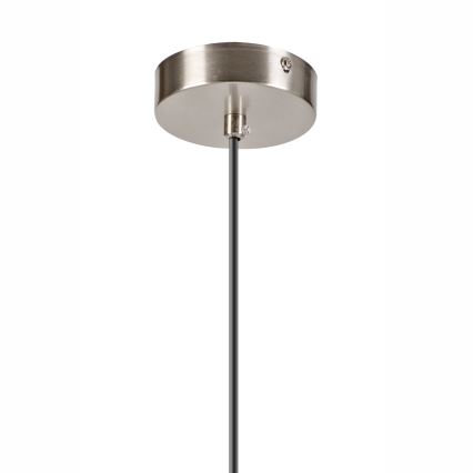 Kattokruunu johdossa ROLLO 1xE14/5W/230V mattakromi/savuinen