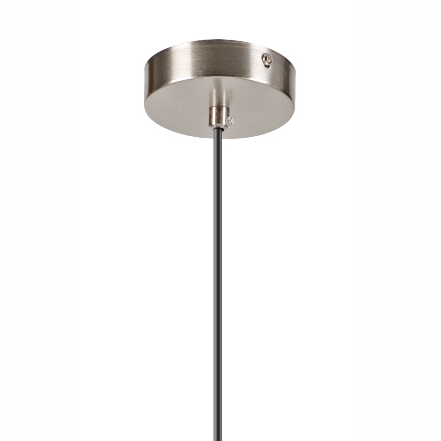 Kattokruunu johdossa ROLLO 1xE14/5W/230V mattakromi/savuinen