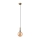 Kattokruunu johdossa ROLLO 1xG9/5W/230V kulta/savuinen beige