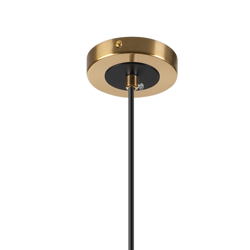 Kattokruunu johdossa ROLLO 1xG9/5W/230V kulta/savuinen beige
