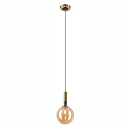 Kattokruunu johdossa ROLLO 1xG9/5W/230V kulta/savuinen beige