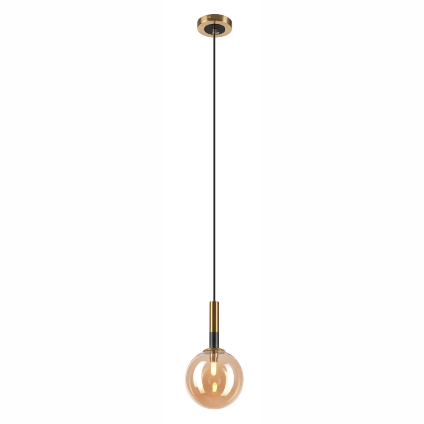 Kattokruunu johdossa ROLLO 1xG9/5W/230V kulta/savuinen beige