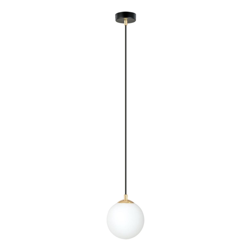 Kattokruunu johdossa ROYAL 1xE14/10W/230V halkaisija 14 cm musta