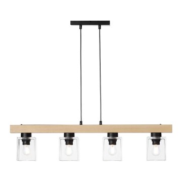 Kattokruunu johdossa RUSTIC RADIANCE 4xE27/60W/230V