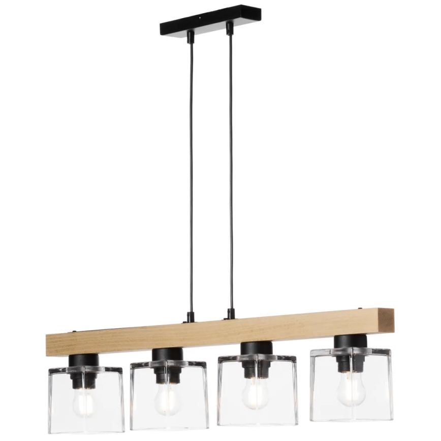 Kattokruunu johdossa RUSTIC RADIANCE 4xE27/60W/230V