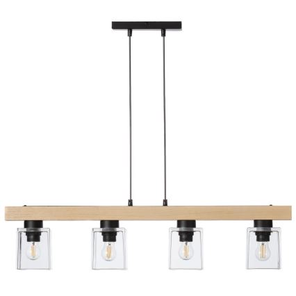 Kattokruunu johdossa RUSTIC RADIANCE 4xE27/60W/230V