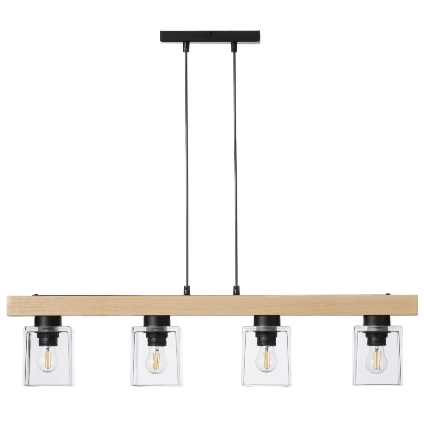 Kattokruunu johdossa RUSTIC RADIANCE 4xE27/60W/230V