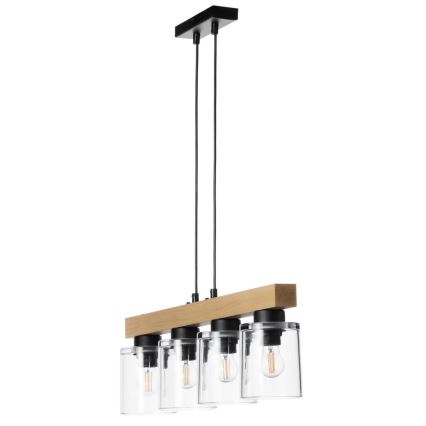 Kattokruunu johdossa RUSTIC RADIANCE 4xE27/60W/230V