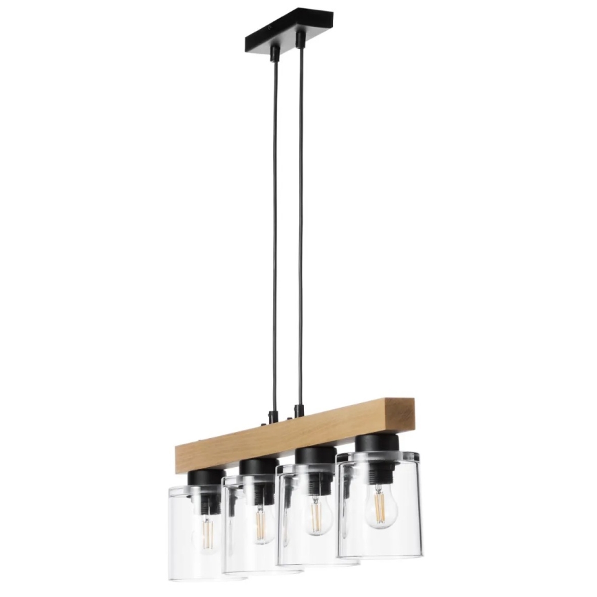 Kattokruunu johdossa RUSTIC RADIANCE 4xE27/60W/230V