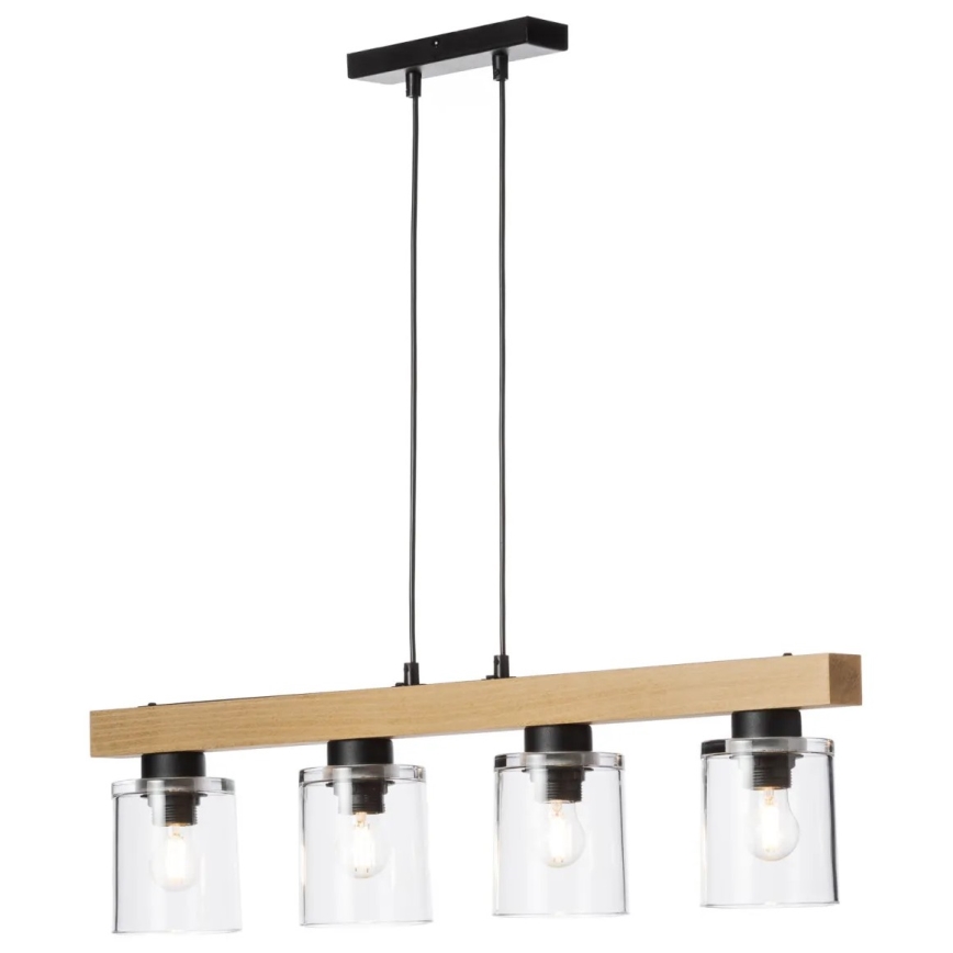 Kattokruunu johdossa RUSTIC RADIANCE 4xE27/60W/230V