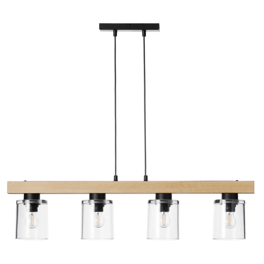 Kattokruunu johdossa RUSTIC RADIANCE 4xE27/60W/230V