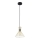 Kattokruunu johdossa SAHARA 1xE27/60W/230V halkaisija 23 cm