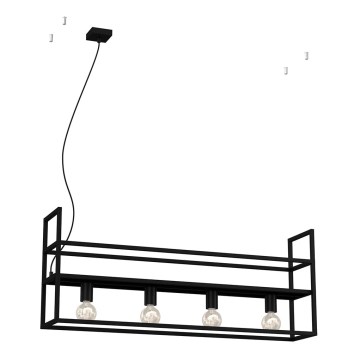 Kattokruunu johdossa SHELF 4xE27/60W/230V