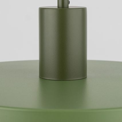Kattokruunu johdossa SILA 1xE27/15W/230V halkaisija 30 cm vihreä