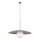 Kattokruunu johdossa SLATE 1xE27/15W/230V halkaisija 65 cm beige