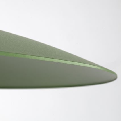 Kattokruunu johdossa SLATE 1xE27/15W/230V halkaisija 65 cm vihreä