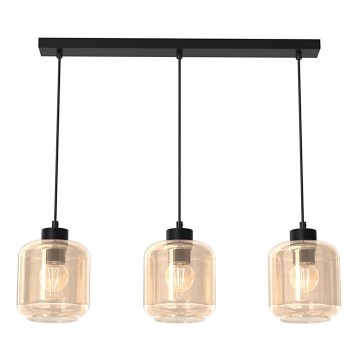Kattokruunu johdossa SOMBRA 3xE27/60W/230V beige