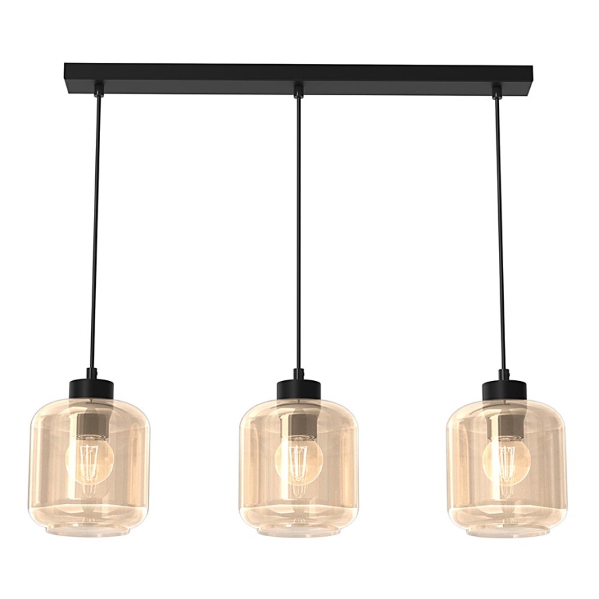 Kattokruunu johdossa SOMBRA 3xE27/60W/230V beige