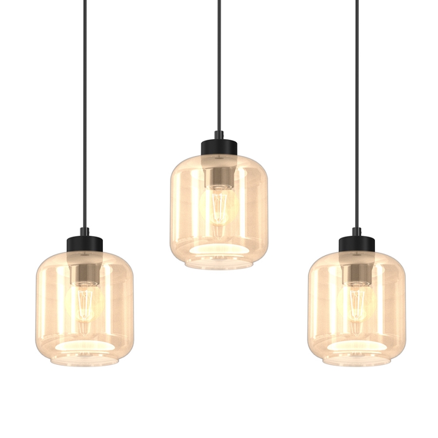 Kattokruunu johdossa SOMBRA 3xE27/60W/230V beige