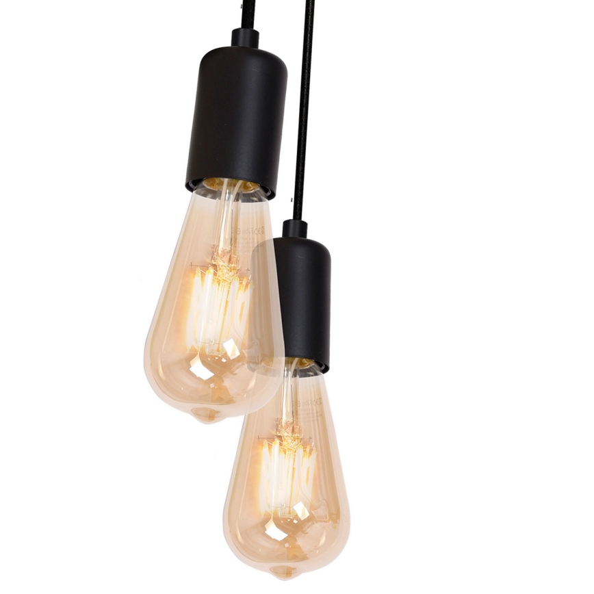 Kattokruunu johdossa SPINDEL 5xE27/60W/230V hämähäkki