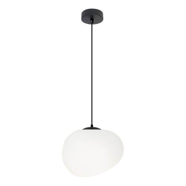 Kattokruunu johdossa STONES 1xE27/40W/230V halkaisija 20 cm