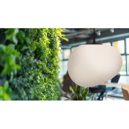 Kattokruunu johdossa STONES 1xE27/40W/230V halkaisija 30 cm