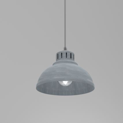 Kattokruunu johdossa SVEN 1xE27/15W/230V harmaa