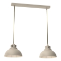 Kattokruunu johdossa SVEN 2xE27/15W/230V beige