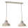 Kattokruunu johdossa SVEN 2xE27/15W/230V beige