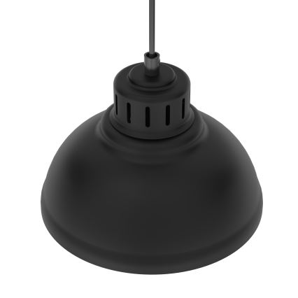 Kattokruunu johdossa SVEN 3xE27/15W/230V musta