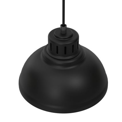 Kattokruunu johdossa SVEN 4xE27/15W/230V musta/kultainen