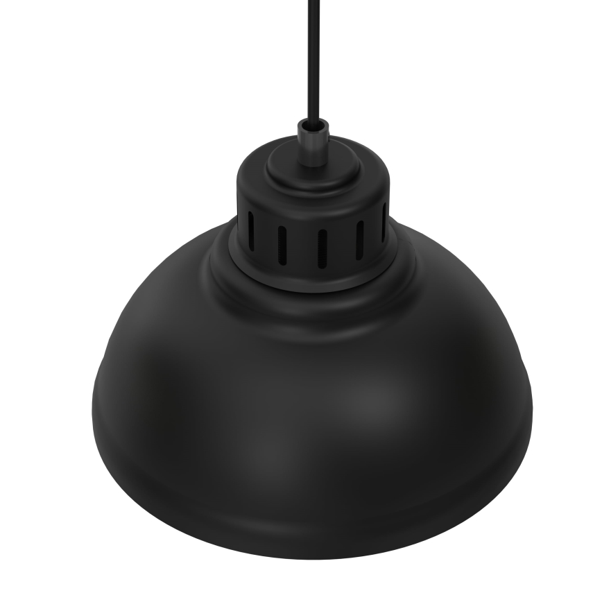 Kattokruunu johdossa SVEN 4xE27/15W/230V musta/kultainen
