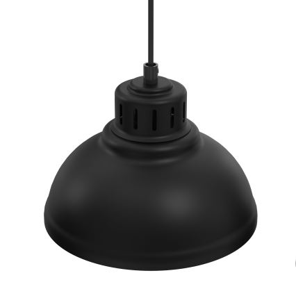 Kattokruunu johdossa SVEN 5xE27/15W/230V musta/kultainen