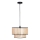 Kattokruunu johdossa TAKARA 1xE27/20W/230V halkaisija 40 cm beige