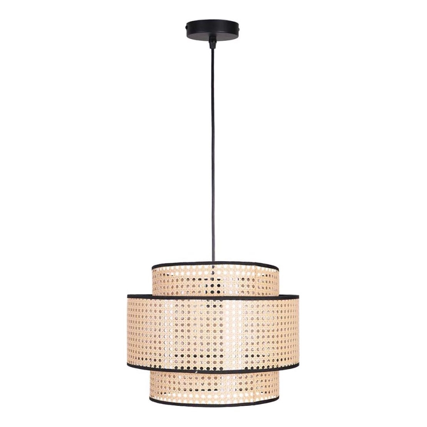 Kattokruunu johdossa TAKARA 1xE27/20W/230V halkaisija 40 cm beige