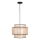 Kattokruunu johdossa TAKARA 1xE27/20W/230V halkaisija 40 cm beige