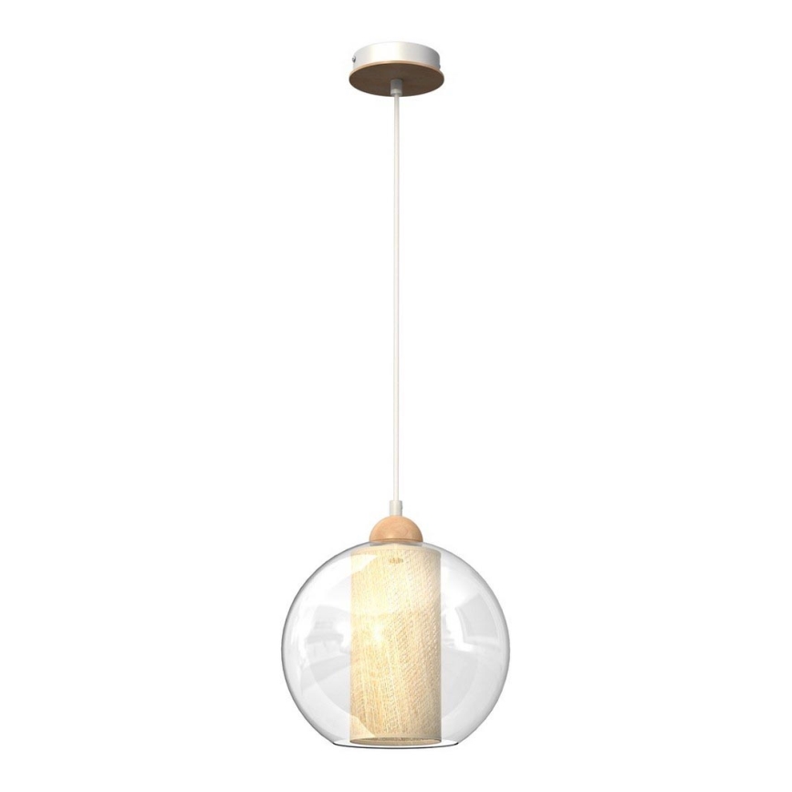 Kattokruunu johdossa TELA 1xE27/60W/230V d. 25 cm