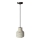 Kattokruunu johdossa TERRAZZO 1xE27/60W/230V halkaisija 12 cm kerma