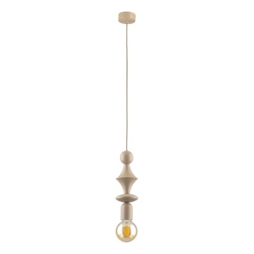 Kattokruunu johdossa TOWER 1xE27/15W/230V beige