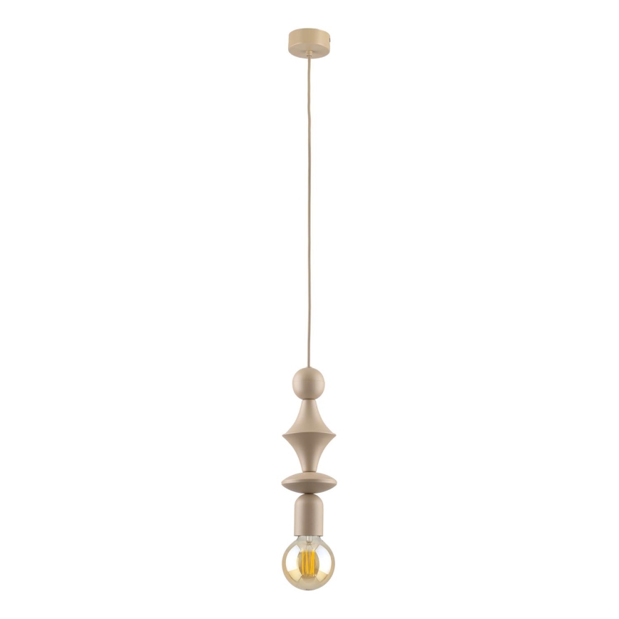 Kattokruunu johdossa TOWER 1xE27/15W/230V beige