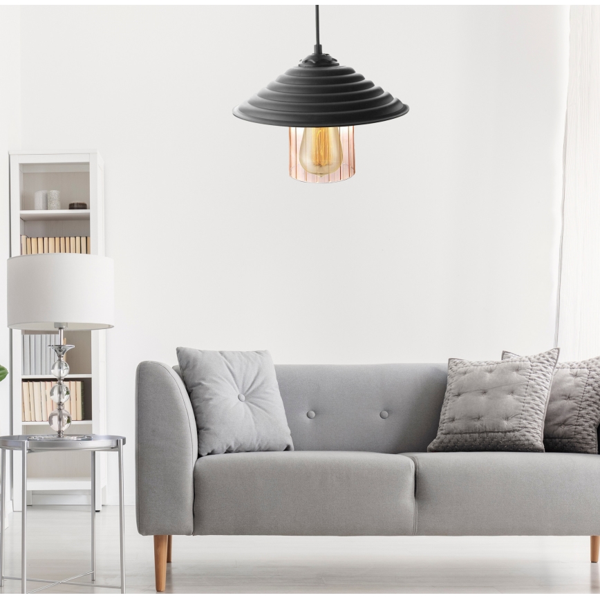 Kattokruunu johdossa UFO 1xE27/60W/230V