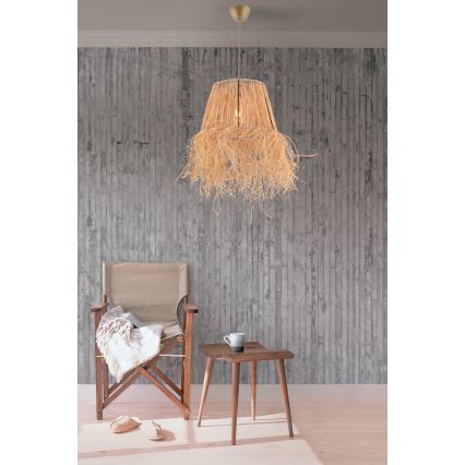 Kattokruunu johdossa VALANCE 1xE27/40W/230V ruskea