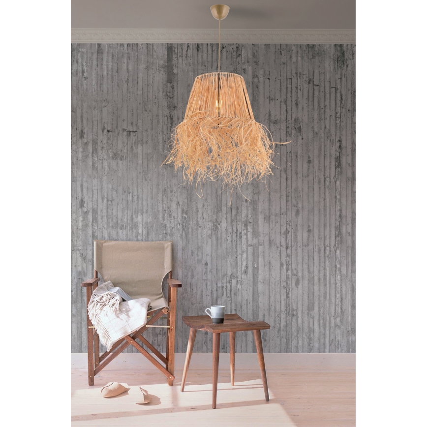 Kattokruunu johdossa VALANCE 1xE27/40W/230V ruskea