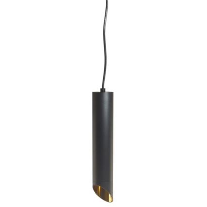 Kattokruunu johdossa VALDA 1xGU10/30W/230V 132 cm musta
